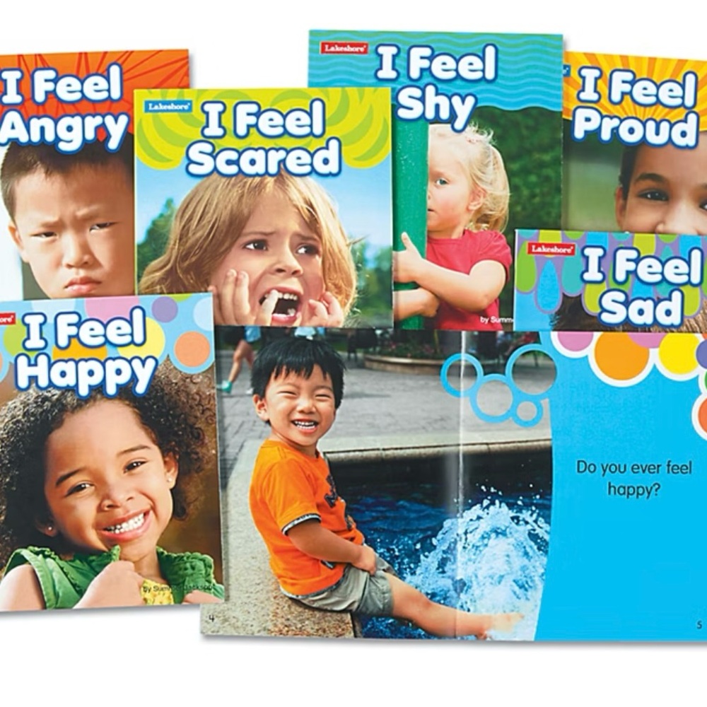 Lakeshore Mood & Emotions Book Set - set of 6